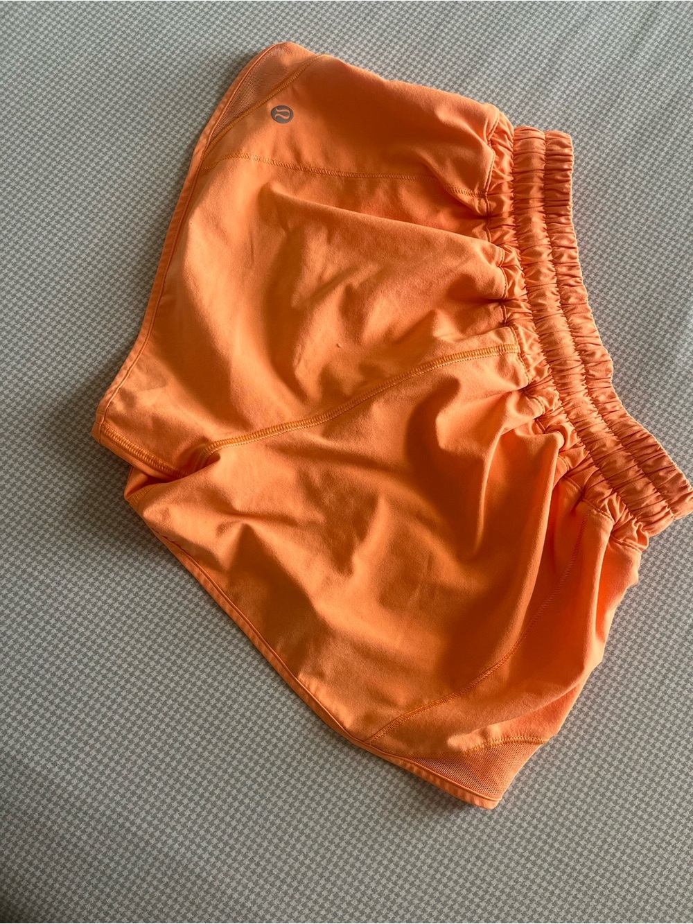 lululemon athletica Bright Orange Women's Running Shorts
